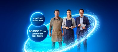 Siz de Tüzel Yapı Kredi müşterisi olun ve çalışanlarınızın maaşını Yapı Kredi üzerinden ödeyin ilk ay toplamda 40.000 TL'ye varan nakit iade kazanın!