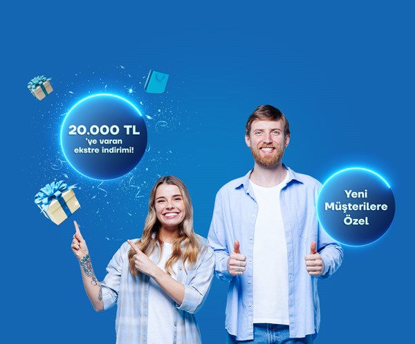 Yakınlarınızı davet edin, 20.000 TL'ye kadar kredi kartınız kendi borcunu ödesin!