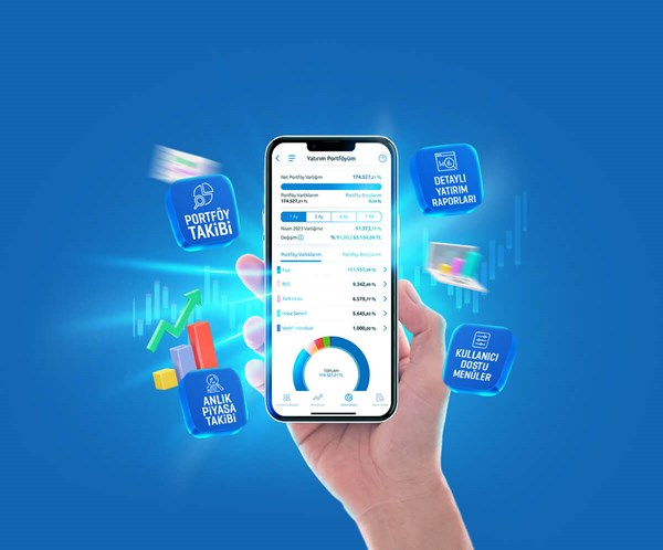 Hayatınızın uygulaması <br> Yapı Kredi Mobil'in Yatırımlar Menüsü yenilendi!