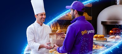 Getir Yemek’ten iletilen SMS linki ile Yapı Kredi Mobil’den ilk defa müşteri olan işletmelere özel kampanya!