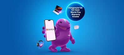 Gürgençler mağazalarında %0 faizli World Pay Alışveriş Kredisi fırsatı!