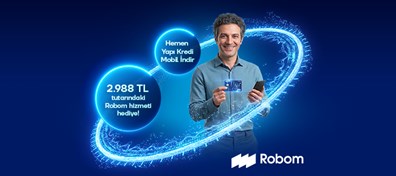 1 Yıllık Robom Ön Muhasebe Programı Yapı Kredi'den Hediye!