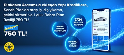 Plakasını Aracım+'a ekleyen müşterilerimize özel fırsat!