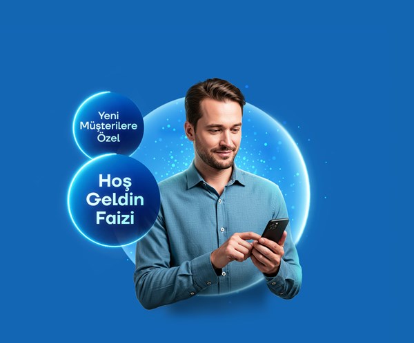 Yapı Kredi Mobil'den müşteri olup Sınırsız Hesap açanlara %45 hoş geldin faizi!