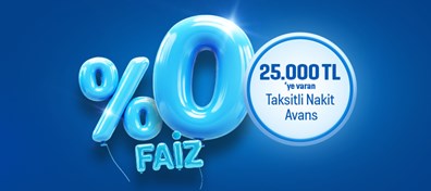 Yapı Kredi Mobil’den “JETAVANS” koduyla müşterimiz olup ilk kez kredi kartı alın, 25.000 TL'ye varan Faizsiz Taksitli Nakit Avans fırsatından yararlanın!