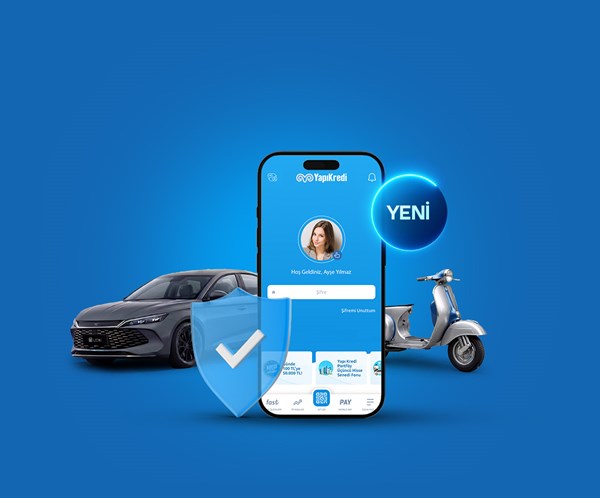 Zorunlu Trafik Sigortası şimdi Yapı Kredi Mobil'de!